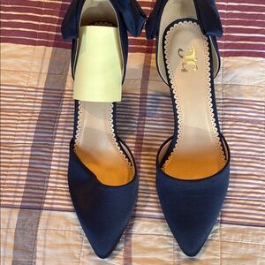 Chic Navy Blue Women's Heels